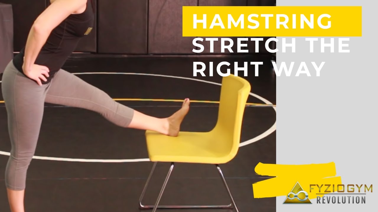 How to Stretch Your Hamstrings: What a Physical Therapist Would Tell You To Do.