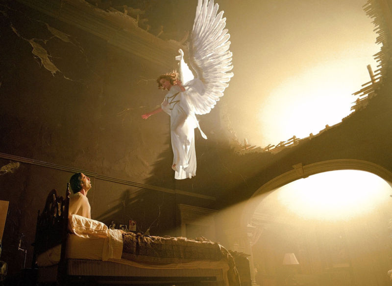 Ein Mann wurde eines Nachts von einem Engel besucht...