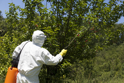 Pesticide spraying