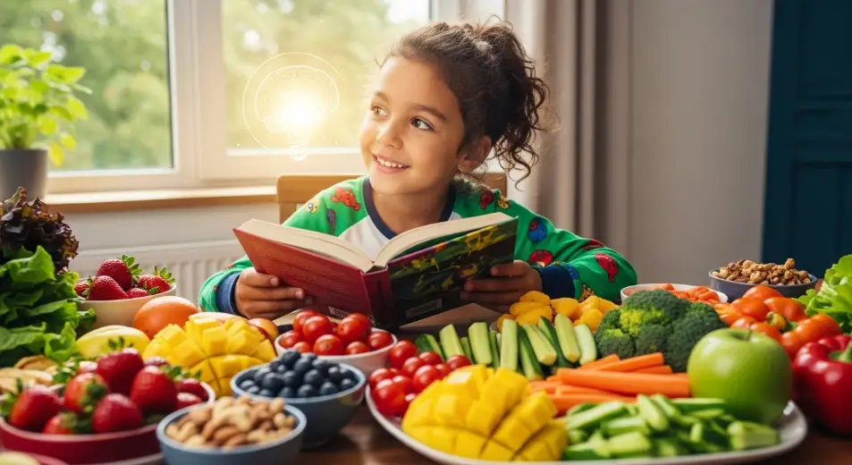 Vegane Kinder sind gesünder und intelligenter